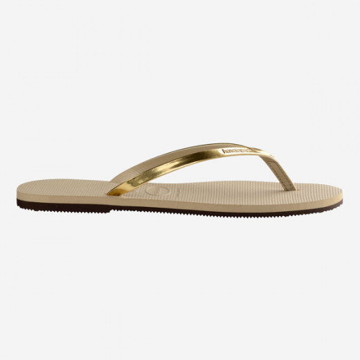 Havaianas You Metallic Sand Grey/light Golden 39/40