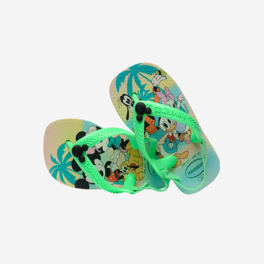 Havaianas Baby Disney Classics / Lime Green Size 17