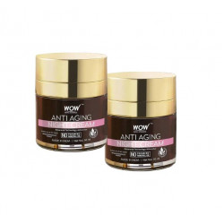 Wow Skin Science Anti Ageing Night Cream,50ml, 2 Packs