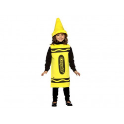 K Costumes | Crayola Crayon Kids Costume | Yellow