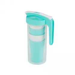 Water Pitcher 1.6 L with 4 Cups 400 ml Set