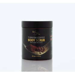 Dr. Safi Body Scrub With Dead Sea Minerals, Turkish Coffee Flavor, 300 Gram