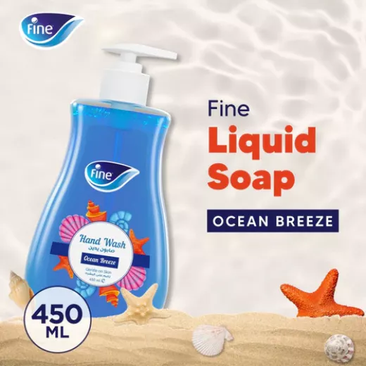 Chemicals Personal Care Liquid Soap Easy Care 450 ml Blue (Carton of 1x12) Ocean Breeze