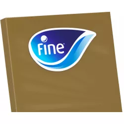 Table Napkins Fine GOLD 20 Sheets 3 Plies 33X33 cm (Carton of 01x12)