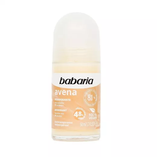 Babaria Deodorant Roll On Oats 50ml