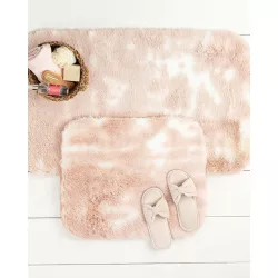 Madame Coco  Damien 2-Piece Bath Mat - beige - 50x80 cm