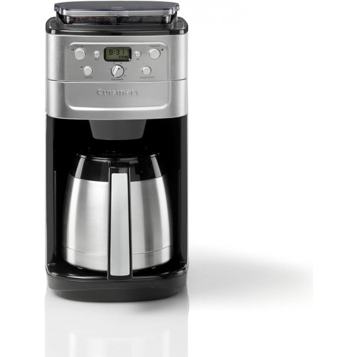 Cuisinart Grind and Brew Plus | Bean to Cup Filter Coffee Maker | DGB900BCU | Silver