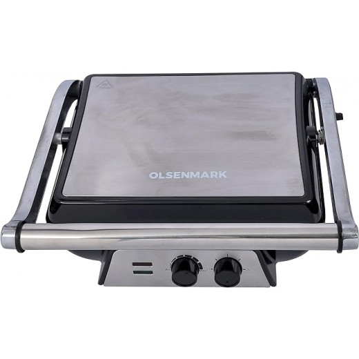 Olsenmark Super-Jumbo Grill Sandwich Maker 2000W OMGM2441 Black/Silver