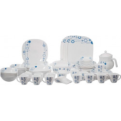 " Royalford RF9760 97Pcs Opal Ware Dinner Set"