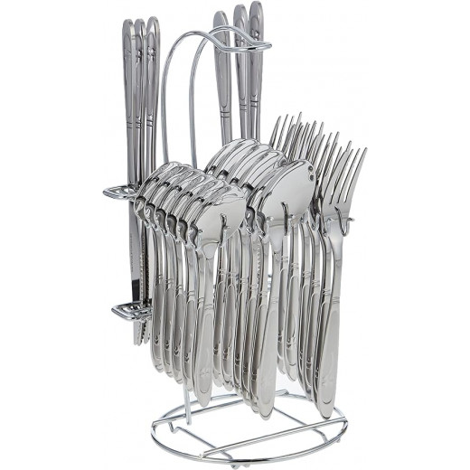 "Royalford RF2086 Cutlery Set, 24 Pcs "