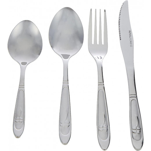 "Royalford RF2086 Cutlery Set, 24 Pcs "