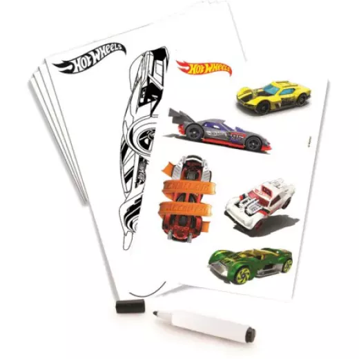 Hot Wheels Easel Jumbo Writing Board