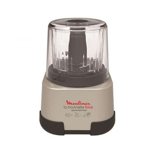 Moulinex DP790A27 Food Chopper, 500W, 0.550 Liter, Silver Premium