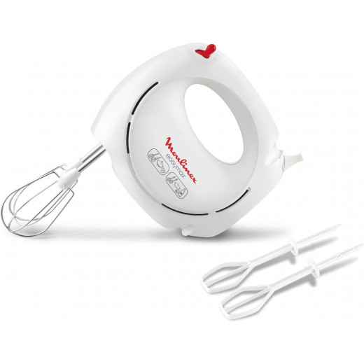 Moulinex HM2501B1 Easy Max Hand Mixer 5 speeds 200 Watts