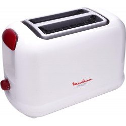 Moulinex 2 Slots Principio3 Toaster - Lt160127, White