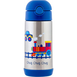 Stephen Joseph - Double Wall Insulated Water Bottle 349ml - Transportation