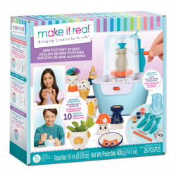 Make it real Mini Pottery Studio Deluxe Set