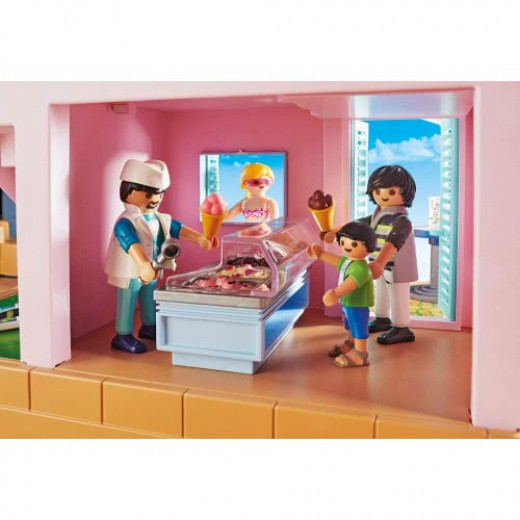 Playmobil Waterfront Ice Cream Shop, For Children Ages 4+