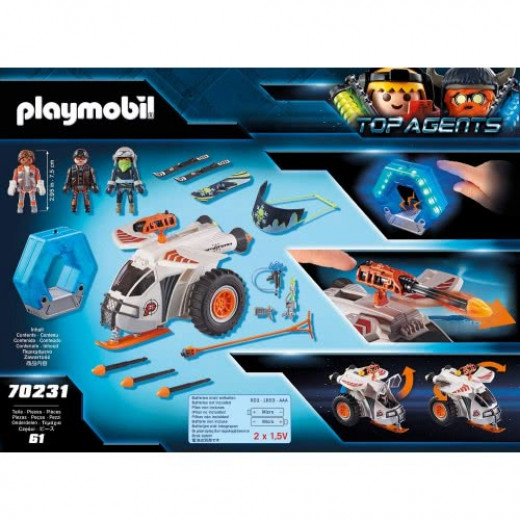 Playmobil Top Agents V Spy Team Snow Glider