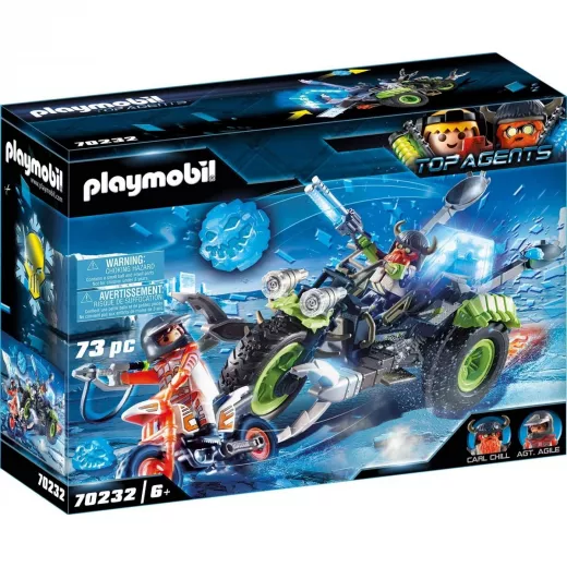 Playmobil Top Agents V Arctic Rebels Ice Trike