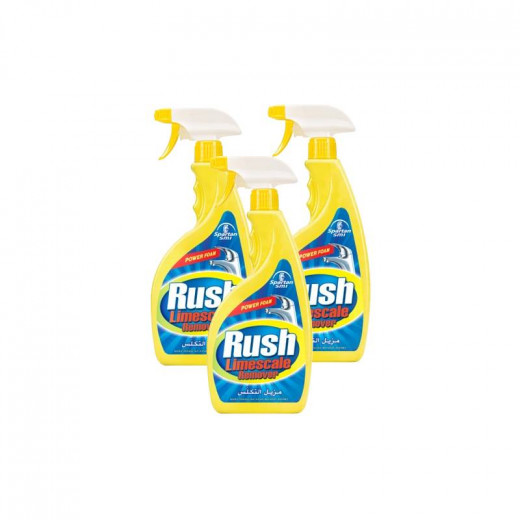 Rush Limescale Remover 750 ml, 3 Packs