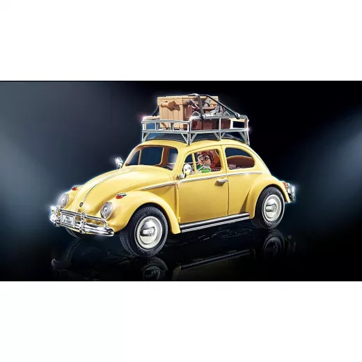 Playmobil Volkswagen Beetle Yellow Family Car, Special Edition