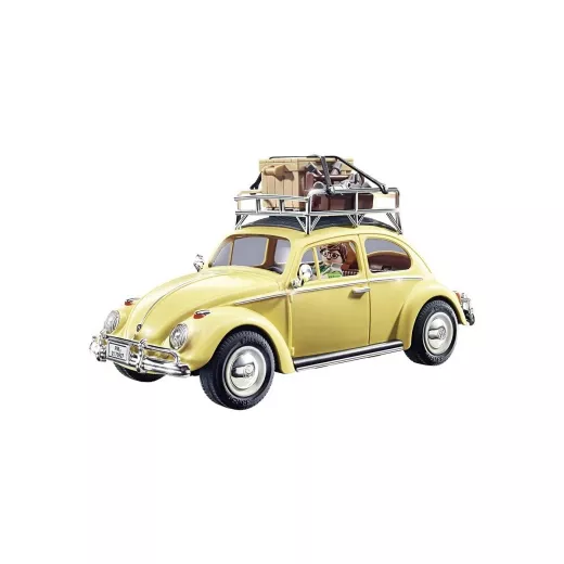 Playmobil Volkswagen Beetle Yellow Family Car, Special Edition