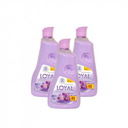 Loyal concentrated Fabric Softener, Violet 1500 ML, 3 PACKS