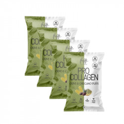 Pro Life Olive & Oregano Flavor High in Protein Plant Based Collagen - 60g, 4 PACKS