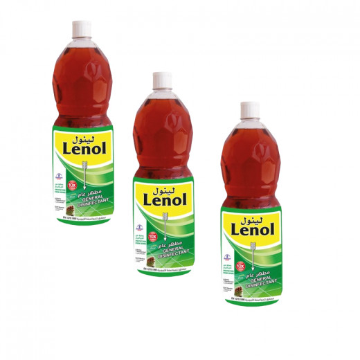 Linol general disinfectant with pine scent 1900 ml, 3 PACKS