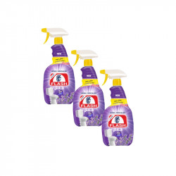 Flash Foam scale remover for toilets, lavender scent, 700 ml, 3 PACKS