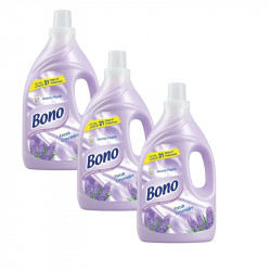 Bono laundry softener purple 3 litres, 3 PACKS