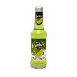 Fresher Sparkling Fruit Drink - With Vitamins, Lemon & Mint, 250 ml