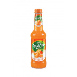 Fresher soft drink with mandelina flavor and vitamins 250ml can