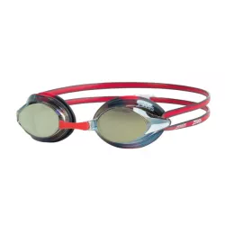 Swimming goggles with titanium lenses from Zogs Racer - red