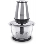 CASO Universal Chopper 4 Premium Stainless-Steel Knives, Glass Container