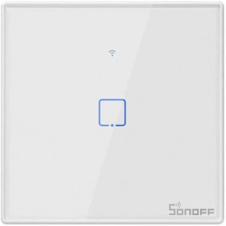 Sonoff T1UK1C-TX WiFi Wall Switches RF Controlled Smart Touch Panel Switch