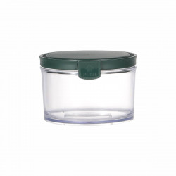 Vague Round Airtight Food Container Jar 570 ml Green