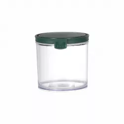 Vague Round Airtight Food Container Jar 930 ml Green