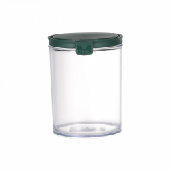 Round Airtight Food Container Jar 1.2 L Green