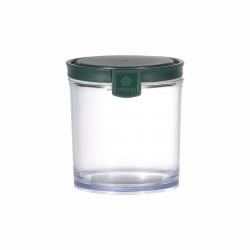 Round Airtight Food Container Jar 390 ml Green