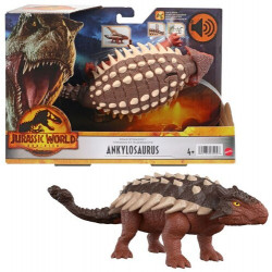 Mattel Jurassic World Roar Strikers Triceratops Dinosaur Action Figure