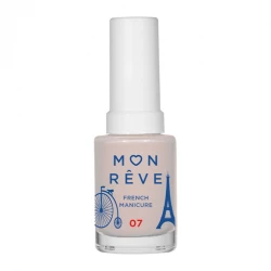 Mon Reve French Manicure Nail Polish for French Manicure Milky Sheer, 13ml