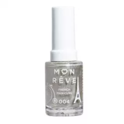 Mon Reve French Manicure Nail Polish for French Manicure 004 Silver Tip, 13ml