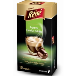 René Espresso Classico Italiano 10x capsules for Nespresso