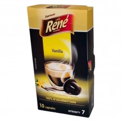 Rene Instant Coffee Capsules Espresso Vanilla 10 Capsules 50g Poland