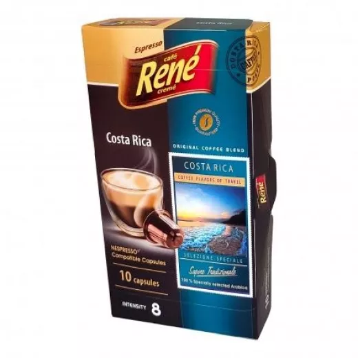 Instant coffee capsules Espresso Costa Rica 10 capsules 50 gm Spanish