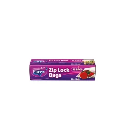 Parex Freezer Bags Zip Lock 20X25 Cm 15 Bags