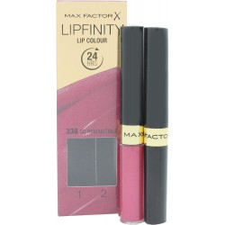 Max Factor Lipfinity Lipstick with Gloss , So Irresistible 338