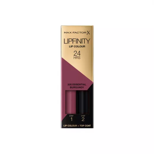 Max Factor Lipfinity Lipstick, 330 Essential Burgundy